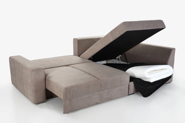 Susan kanapé (világosbarna) - Marco Mobili Bútoráruház - Sarokgarnitúra